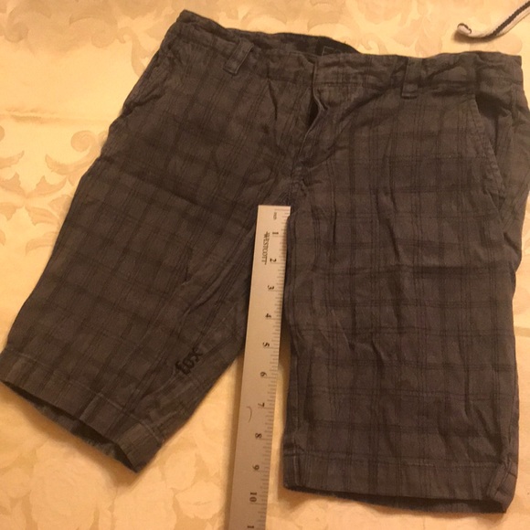 FoxGirls sz 3 Charcoal & Black Walking Shorts - Picture 4 of 4